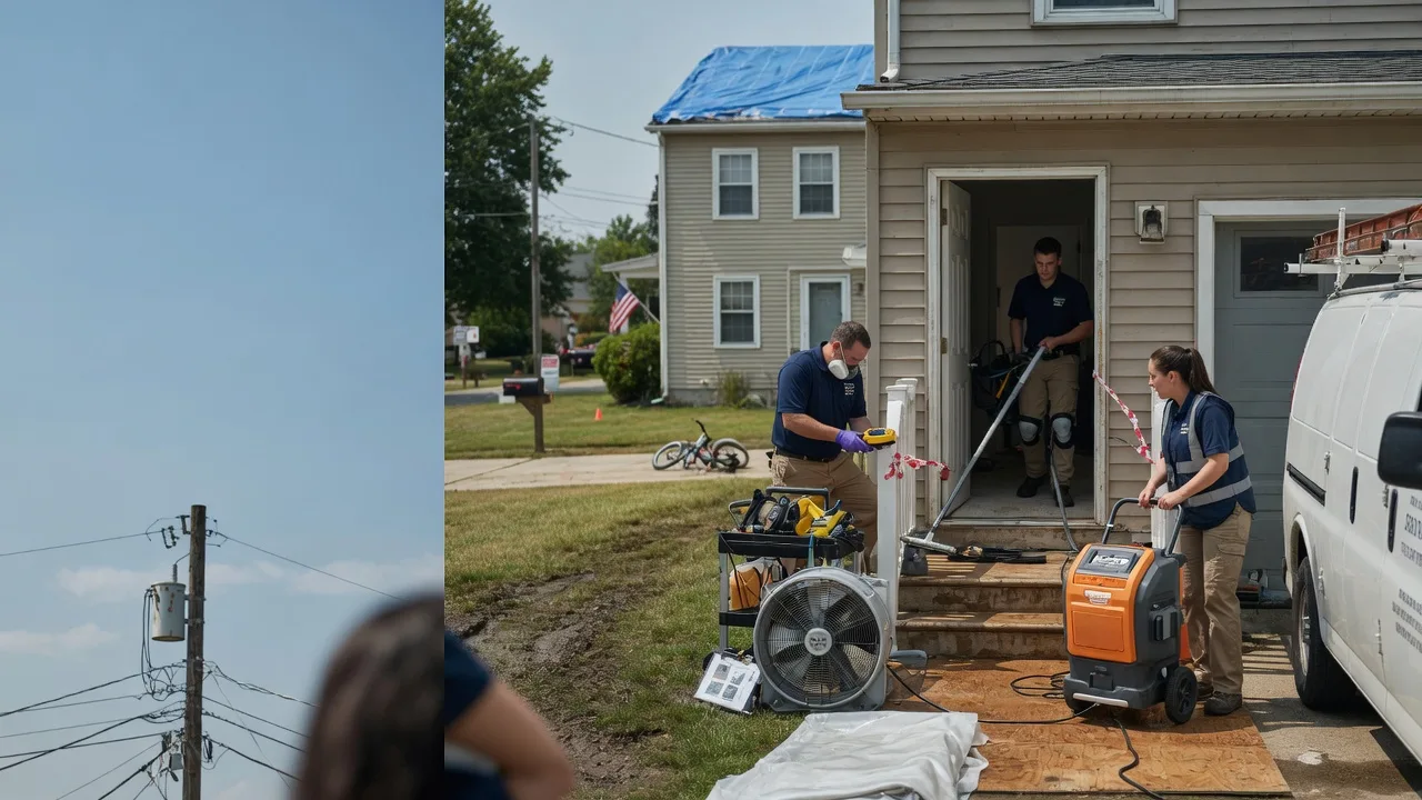 Water Damage Repair in Brocton, IL near me